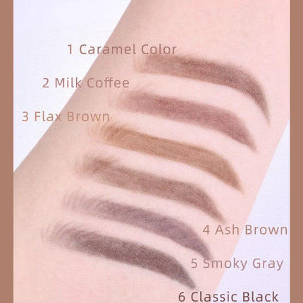 1.5mm Ultra Fine Double-Ended Eyebrow Pencil (Kemelo) Waterproof Sweat-proof Long Lasting Professional Eye Makeup For Women