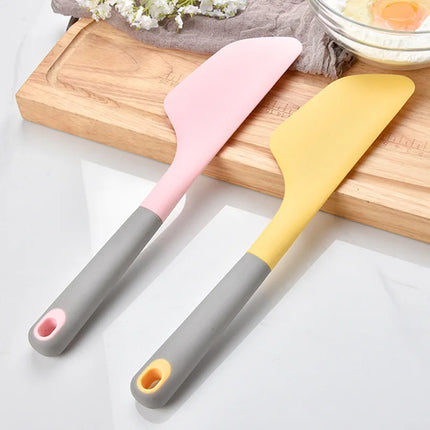 Silicone Spatula Heat Resistant Non-stick Kitchen Turner Spatula for Baking Cake Mixing Cooking Utensils with Ergonomic Handle