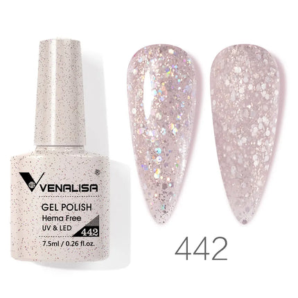 Venalisa VIP4 7.5ml Gel Nail Polish Hema Free Full Coverage Beautiful Semi Permanent Soak Off UV LED Gel Nail Polish Gel Lacquer