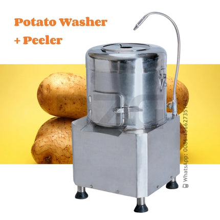 8kg 15kg 30kg Electric Automatic Small Sweet Potato Skin Peeler Cleaning Washing And Potato Peeling Machine For Commercial