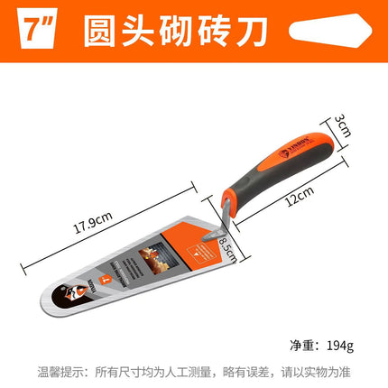 Thickened High-strength Steel Trowel for Tiling, Construction Masonry, Ceramic Tile Plastering, Wall Plastering