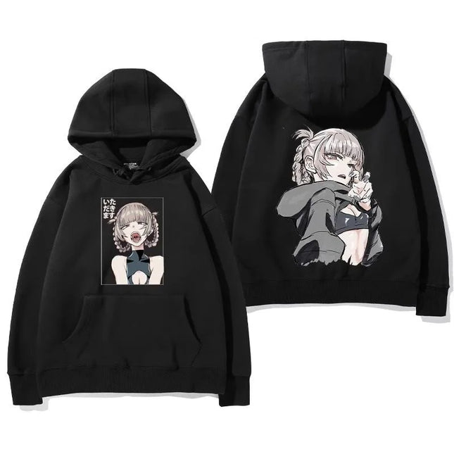New Japanese anime Call of the Night hoodies Nazuna Nanakusa Ko Yamori Cartoon hooded sweatshirt Men's and women's Y2K hoodies