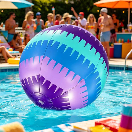 Beach Balls Inflatable Outdoor Pool Party Toy for Kids Boys Girls Teens Young Adults Backyard Beach Party Vacation Travel ﻿