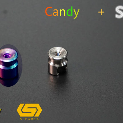 JSM Hobby TITANIUM Battery Grips with bullet plugs 4/5mm