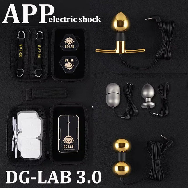DG-LAB 3.0 E-Stim Power Box APP Control Electric Shock Medical-Themed Sex Toys SM Player Sex Electrical Stimulator For Couples