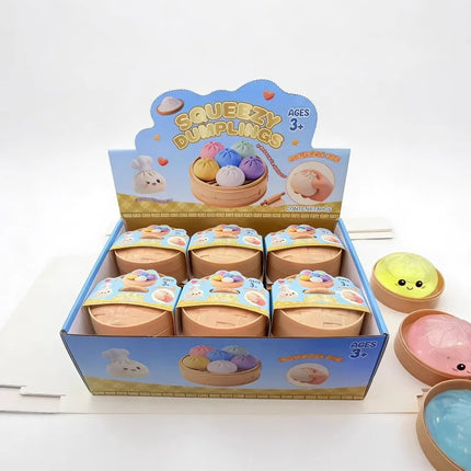 Cute Squishy Mystery Blind Box, Random Squeeze Fidget Toy,  Surprise Stress Relief Gift for All Ages
