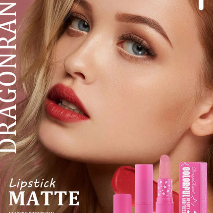 Lipstick Matte Versatile Waterproof Lip Gloss Long-Lasting Whitening Lip Mud Non-Fading Non-Stick Lip Gloss