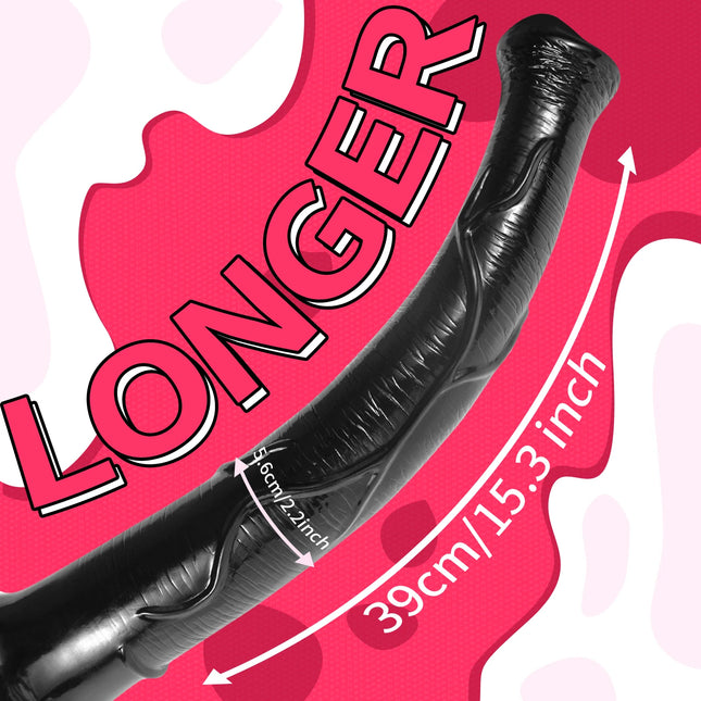 Extra Long Anal Plug Horse Dildos for Masturbating Vagina Anal Massager G-Spot Stimulator Butt Plug Adult Sex Toys for Women Men