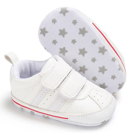 Spring and Autumn Style Baby Walking Shoes Baby White Shoes Casual Single Shoes For Boys and Girls Anti Slip Baby Shoes