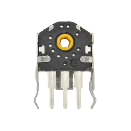 TTC Rotary Mouse Scroll Wheel Encoder Gold Mark 1.74mm Hole 20-40g Force Compatible 7-16mm Diameters for PC Mouse Upgrade