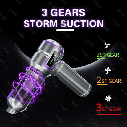 New 998000PA Mini Car Vacuum Cleaner Cordless Powerful for Home Handheld Blower for Car Cleaner Portable Car Vacuum Cleaner