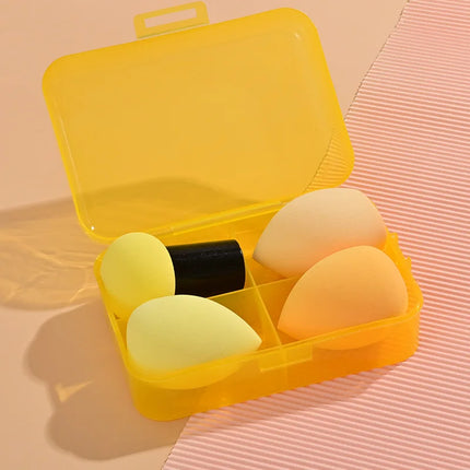 Magic Foundation Makeup Brush Set Soft Beauty Blender Gourd Shaped Makeup Sponge Loose Powder Brush Cosmetic Tools Kit