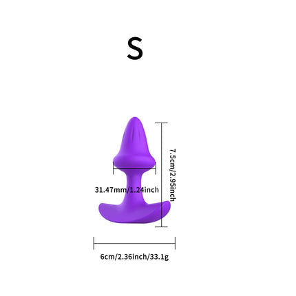 3 Different Sizes Silicone Plugs Anal Butt Plug Anal Dilation Trainer Prostate Massager Adult Games Sex Toys For Men Women Gay