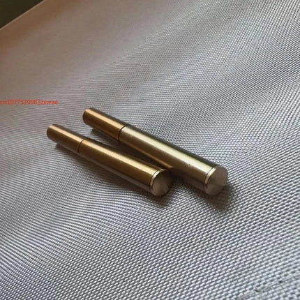New Brass NunchakuLighter Windproof Mini RetroGrinding Wheel Ignition FlintFireless Men's Smoking ToyGift