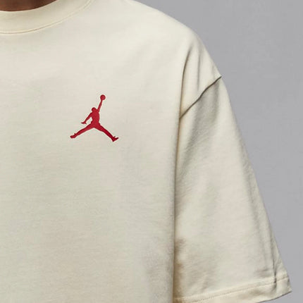 Nike Official JORDAN Men's Round Neck Breathable Loose Simple Short-sleeve T-shirt HQ1575-113