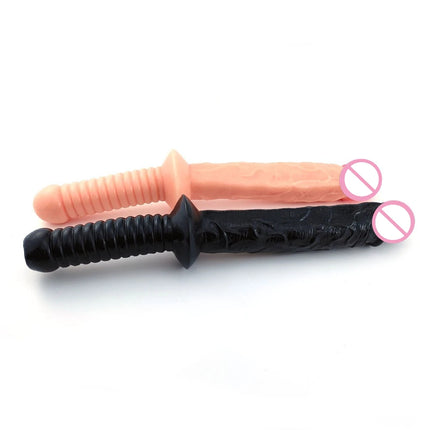 Super Long Dildos Anal Plug with Handle Penis Butt Plug Female Masturbation Adult Sex Toys for Women Men Couple Aduts Products