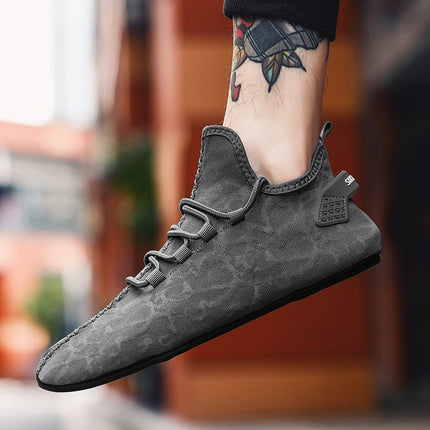 YRZL Fashion Summer Shoes Soft Comfortable Breathable Shoe for Man Shoes Men Trend Lightweight Outdoor Casual Walking Shoes