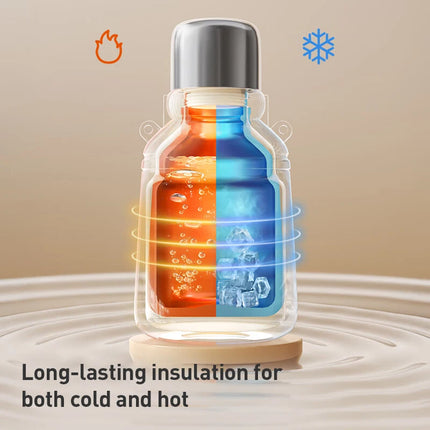 Philips handheld thermos bottle 1L thermos cup, children's handheld thermos pot,leak-proof,316 stainless steel construction