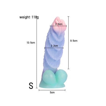 Alien Monster Dildo Anal Plug Liquid Silicone Butt Plug for Adult Masturbation Sex Toys G-spot Clitoris Massage Anus Stimulation