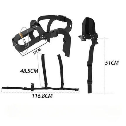 Adjustable Strap-on Automatic Male Masturbation Cup Wearable Sex Harness Male Hands Free Masturbator Sex Toys for Man