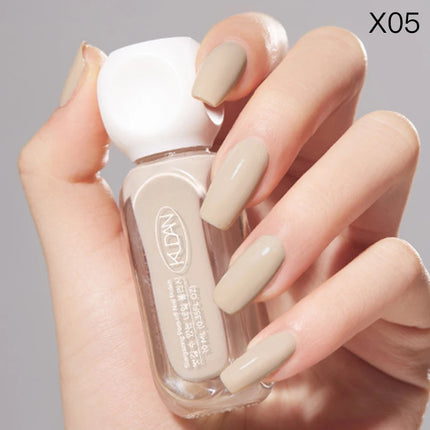1PC 10ml Glass Bottle Water-Based Peel Off Nail Polish For Nails Colorful Chrome Varnish  Nail Art DIY Manicure No Need Lamp