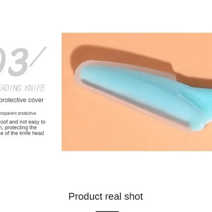 3pcs Eyebrow Trimmer Blade Shaver Portable Face Razor Eye Brow Epilation Hair Removal Cutters Safety Razor Woman Makeup