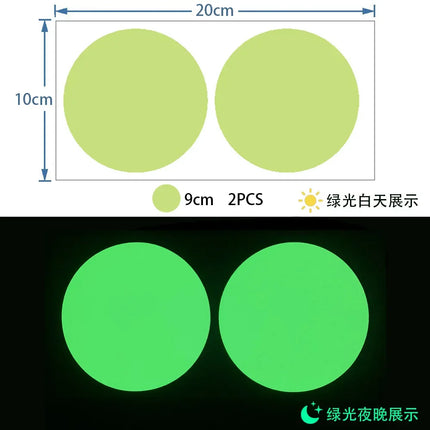 Luminous Dots Glow Wall Sticker Fluorescent Home Kid'S Room Diy Self-Adhesive Decorative Glow In The Dark Decals 2026 Christmas