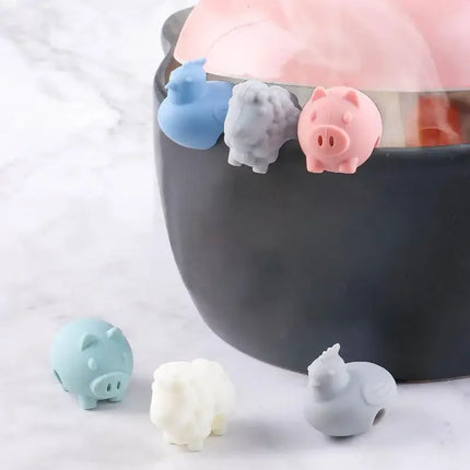 Silicone Pot Lid Anti-spill Rack Heat-resistant Anti-Overflow Stoppers Pot Cover Lifter Holder Creative Kitchen Tools Gadgets