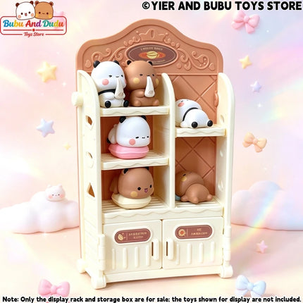 Official Applicable To Bubu And Yier V1 V2 V3 Series Blind Box Toys Display Case , Bubu And Dudu Blind Box Ornament Storage Box