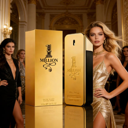 100 ml (3,4 fl.oz) 1 Million Pico Rabanne Perfume For man Pheromones Long-Hit fragrance Cologne holiday gift