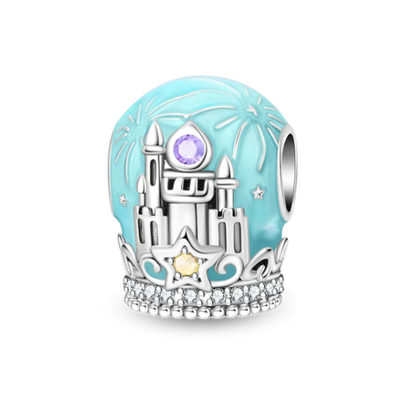 Original 925 Sterling Silver Charms Beads Cute Mushroom Unicorn Love Wings Pearl Charm for Bracelet Pendant Woman Girl Jewelry