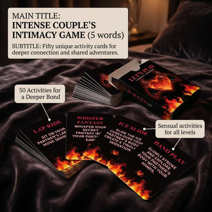 sex toys for Couple let's play Interactive Game Cards 50PCS Color Box Pack Romantic Lover Fun intimate sex game Adult products