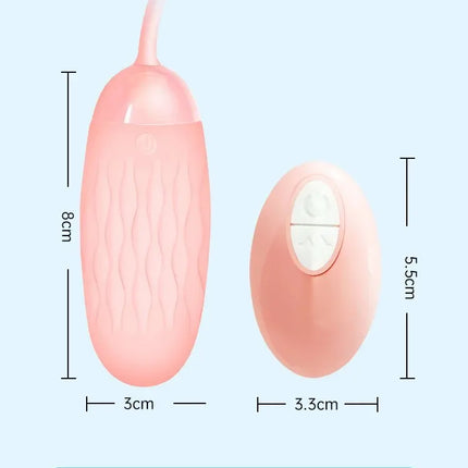 New 10 Frequency Jumping Egg Vibration Remote Control Vibration Massage Female Masturbation Orgasm Apparatus Couple Sex