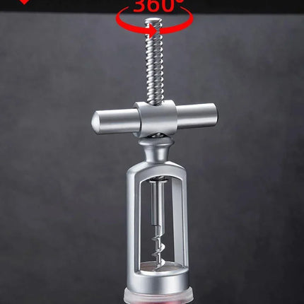 Multi Functional Red Wine Bottle Opener Manual Creative Tool Zinc Alloy Bottle Opener Household Simple Wine Stopper