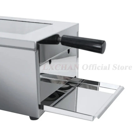 HomeWise Chimney Bread Roll Baking Machine Ice Cream Bread Cone Maker Cake Baking Machine Kurtos Kalacs Oven with 2 Rollers