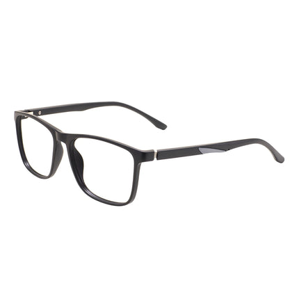 TR90 Men Ultralight Square Prescription Eyeglasses Classic Rectangular Optical Glasses Anti Blue Light Progressive Lenses Spring