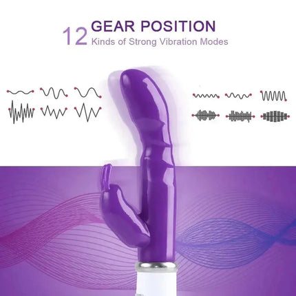 Rabbit Vibrator For Women Powerful G Spot Female Clitoris Stimulator Vibrating Silent Adult Sex Toy For Female Masturbator Shop
