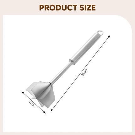 Professional Meat Masher Utensil Long Handle Hamburger Grinder Multifunctional Kitchen Tool for Mixing