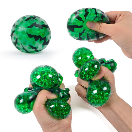 Simulated Watermelon Bead Ball Water Bead Ventilatory Ball Adult and Child Squeeze Squish Stress Relieving and Kneading Toys