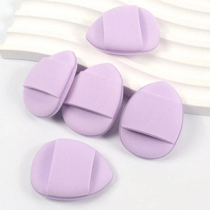 10/50Pcs Finger Cushion Powder Puff,With Air Cushion Powder Puff, Latex-Free Blending Sponge And Makeup Puff