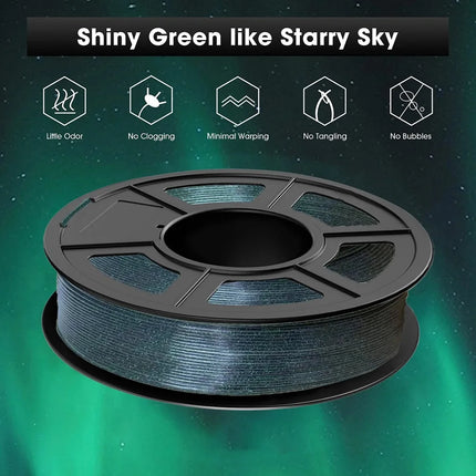 Glow In The Dark Filament PLA 1.75mm 1kg 500g 250g 3D Printer Material Luminous PLA Filament Starry Sky Blue Green High Speed