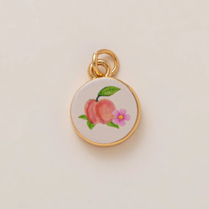 Popular DIY Color Accessories Pendant for Women's 12th Birthday Love Flower charms jewelry making