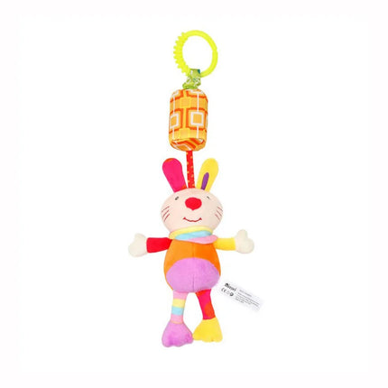 New Soft Giraffe Infant Crib Bed Stroller Baby Rattles For Newborns Car Seat Early Education Development Handle Toys Gifts