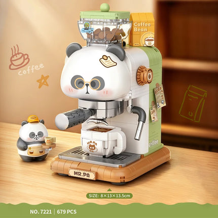 LOZ Retro Home Appliance Camera Coffee Machine Building Blocks Set Creative Toys Ornament Building Toys Adult Birthday Gift