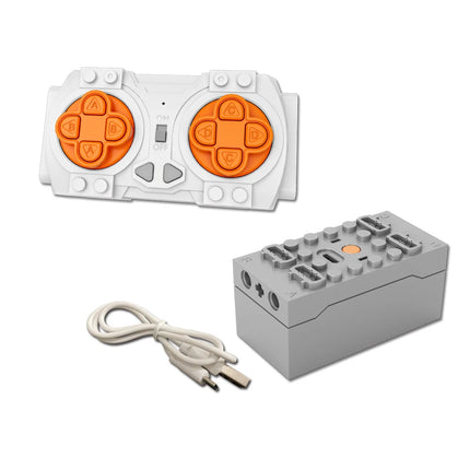 Technical Motor Power Programmable 6 Channel APP Lithium Remote Controller Building Block Power Module High Power Battery bricks