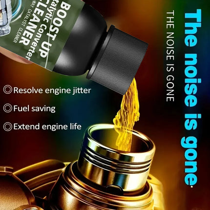 Engine Anti-Wear Protector & Noise/Vibration Reducer - Nano Blue Smoke Repair Oil Additive for Cars, Engine Protection
