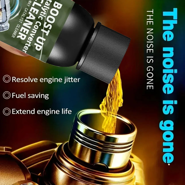 Engine Anti-Wear Protector & Noise/Vibration Reducer - Nano Blue Smoke Repair Oil Additive for Cars, Engine Protection