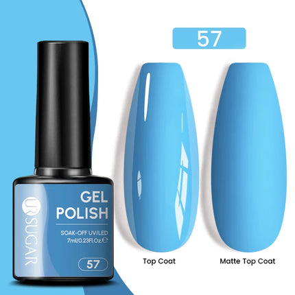 UR SUGAR 7.5ml Dark Wine Red Nail Gel Polish Autumn Gel Paint Nail Art Semi Permanent Nail Art Manicure Soak Off LED UV Nail Gel