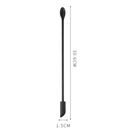 Spatula Cosmetics Digging Spoon Mini Silicone Double-headed Small Sharp Scraper Butter Jam Scraping Spoon 3-piece Set Scraping