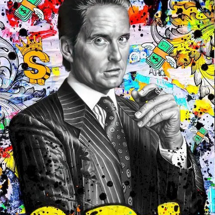 Graffiti Pop Artwork Famous Portrait Canvas Painting Posters Street Wall Art Picture for Living Room Home Decoration